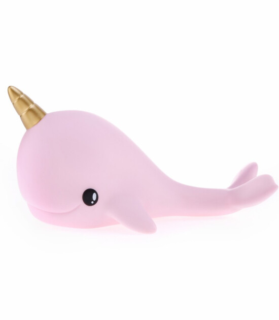 Dhink Gece Lambası // Narwhal Pembe Balina