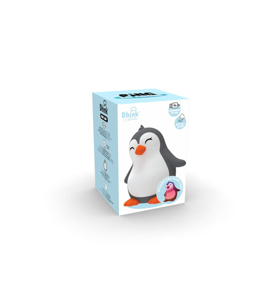 Dhink Silikon Gece Lambası (Şarjlı)  // Penguen