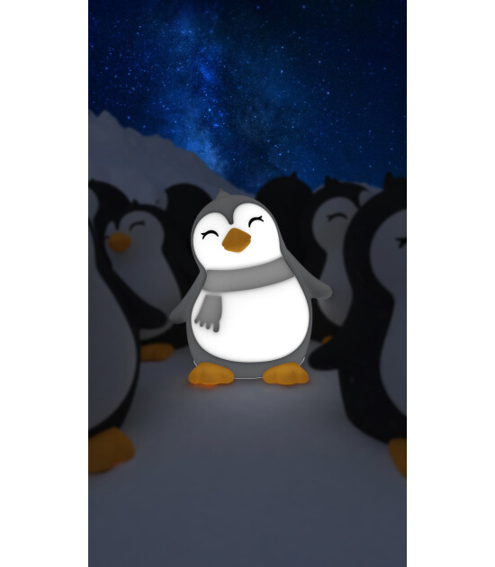 Dhink Silikon Gece Lambası (Şarjlı)  // Penguen