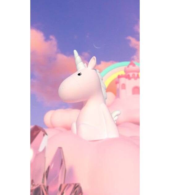Dhink Silikon Gece Lambası // Unicorn