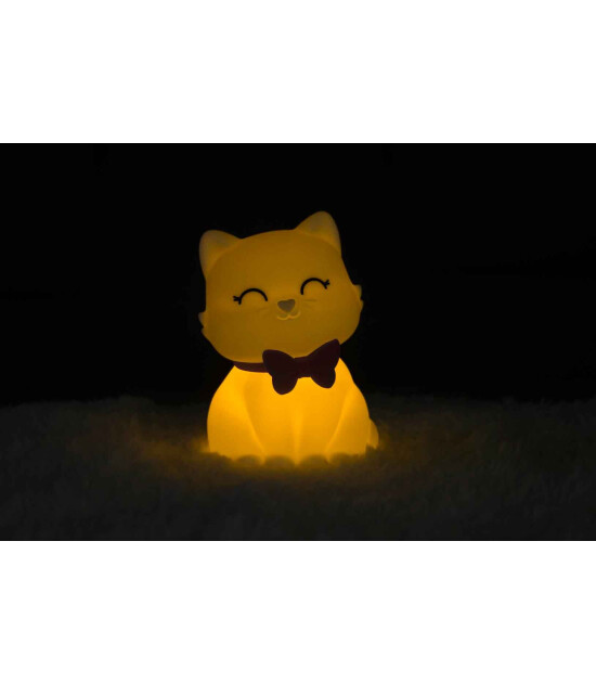 Dhink Silikon Gece Lambası // Kedi Tosh