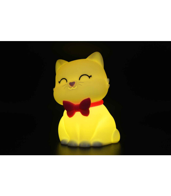 Dhink Silikon Gece Lambası // Kedi Tosh