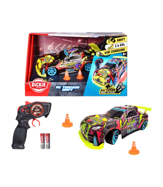 Dickie Tornado Uzaktan Kumandalı Drift Araba