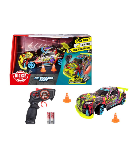 Dickie Tornado Uzaktan Kumandalı Drift Araba