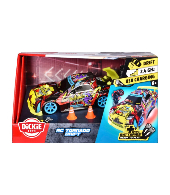 Dickie Tornado Uzaktan Kumandalı Drift Araba