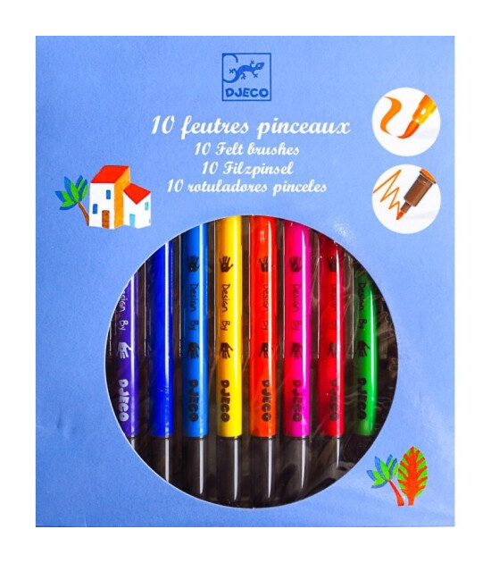Djeco Keçeli Kalem // Classic (10 Adet)