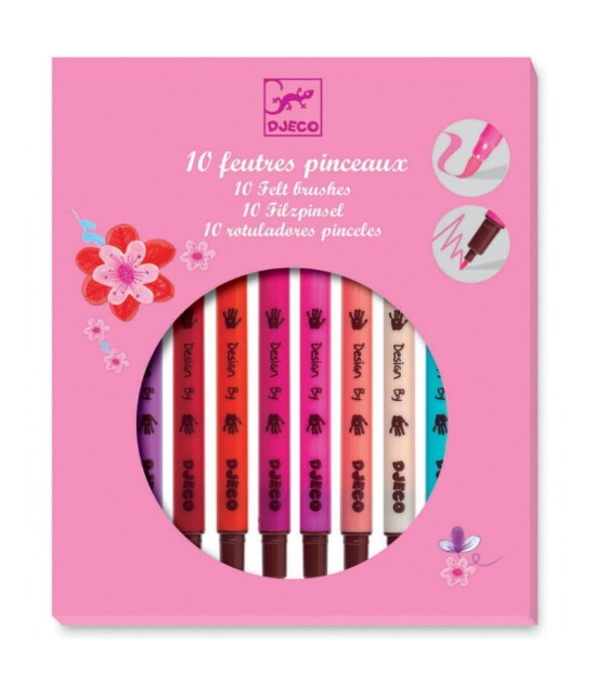 Djeco Keçeli Kalem // Girls (10 Adet)