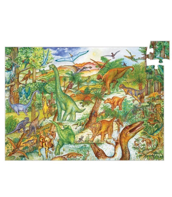 Djeco Puzzle // Dinosaurs (100 Parça)
