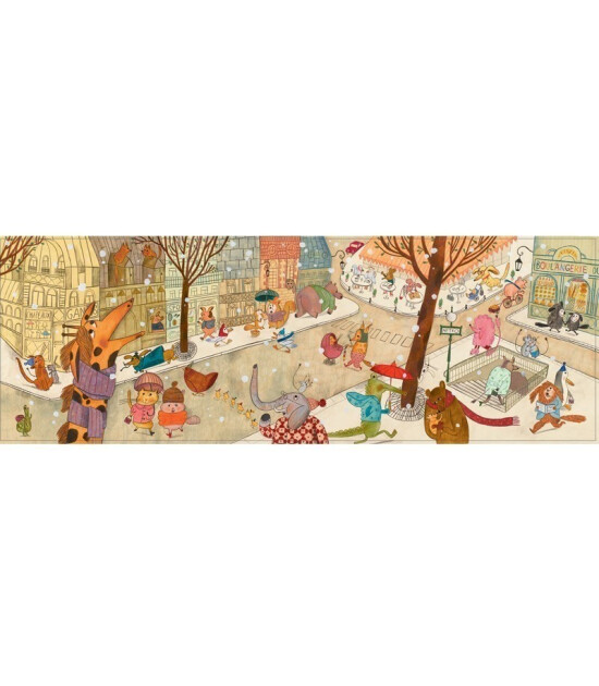 Djeco Puzzle Gallery // Paris (100 Parça)