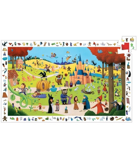 Djeco Observation Puzzle // Tales (54 Parça)