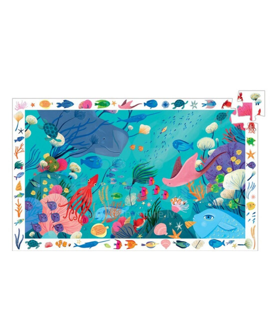 Djeco Observation Puzzle // Aquatic (54 Parça)