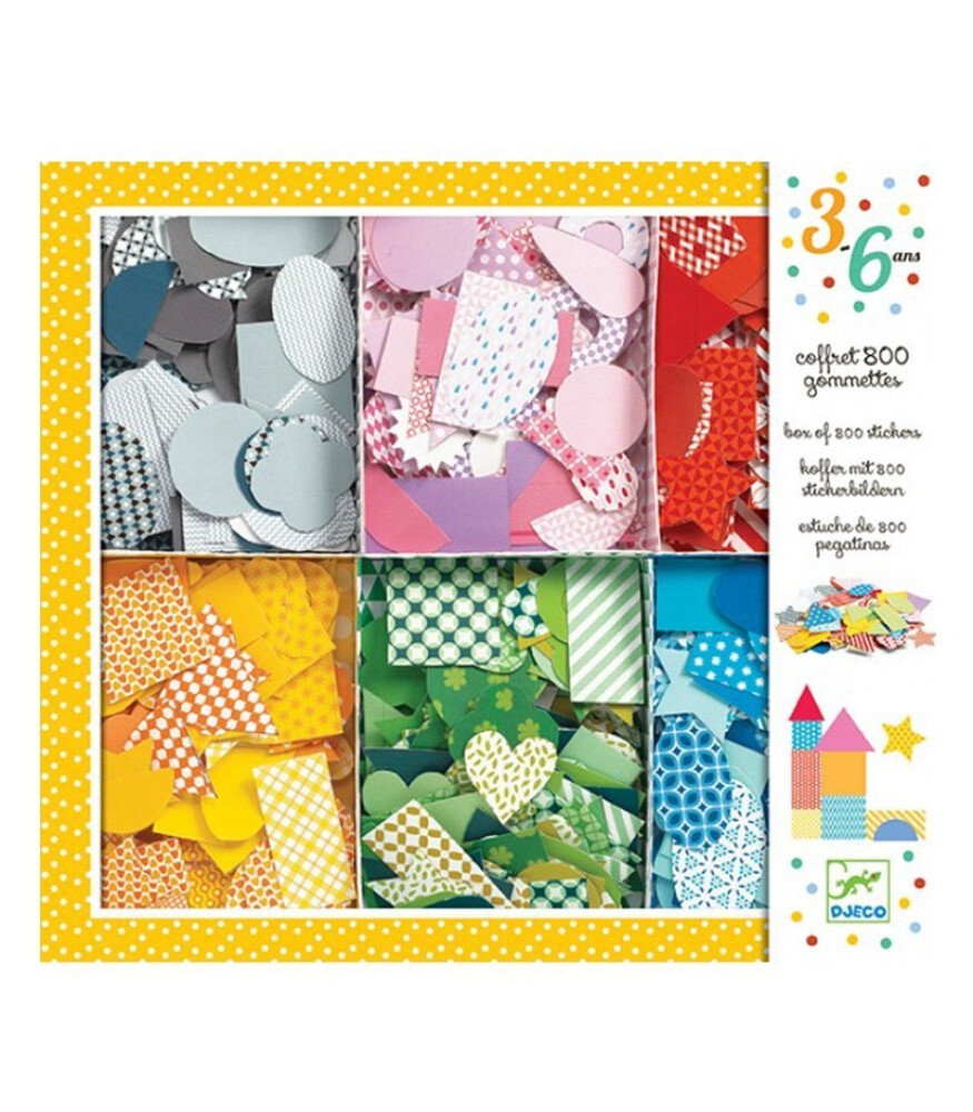 Djeco Sticker 800 Adet // Box of 800 Stickers-kb - Keyif Bebesi | Kids ...