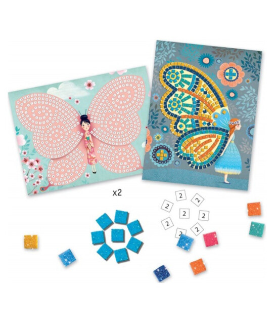 Djeco Mozaik Kart Oyunu // Butterflies