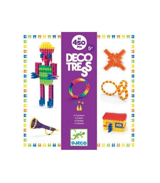 Djeco Birleştir // Deco Tress (450 Parça)-kb