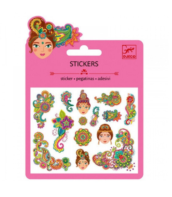 Djeco Mini Çıkartmalar // Indians Designs