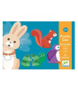 Djeco Duo Puzzle Set // Articulo Animals (2 Parça)