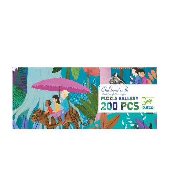 Djeco Puzzle Gallery // Children (200 Parça)