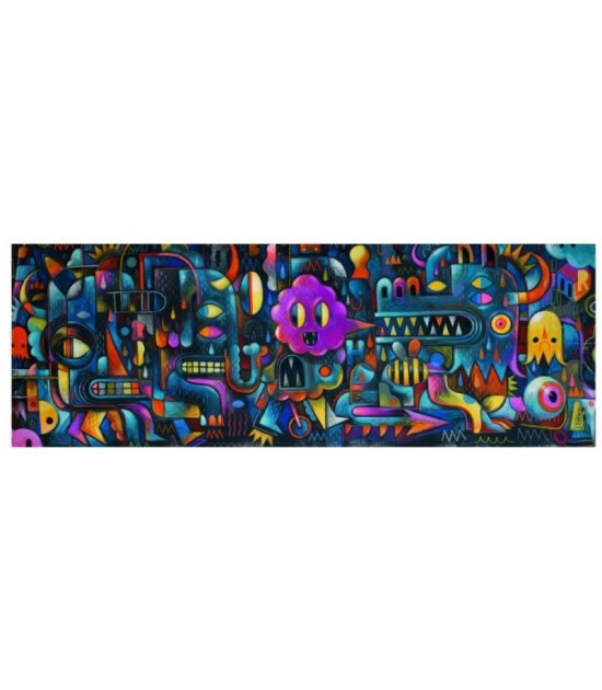Djeco Puzzle Gallery // Monster Wall (500 Parça)
