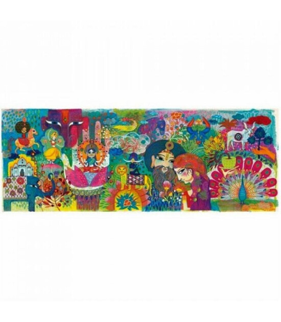 Djeco Puzzle Gallery // Magic India (1000 Parça)