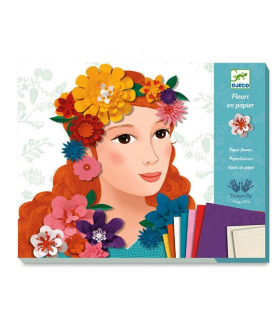 Djeco Krigami/Tableaux Fleurs En Papier-kb