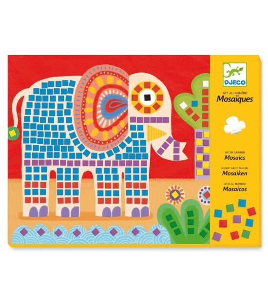 Djeco Mozaik Kart Oyunu // Elephant & Snail
