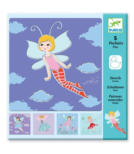 Djeco Resim Şablon // Fairies