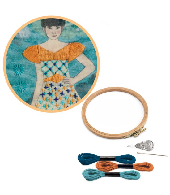 Djeco Dikiş Kartları // Fashion Midnight