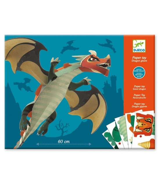 Djeco Kağıt Maket // Giant Dragon