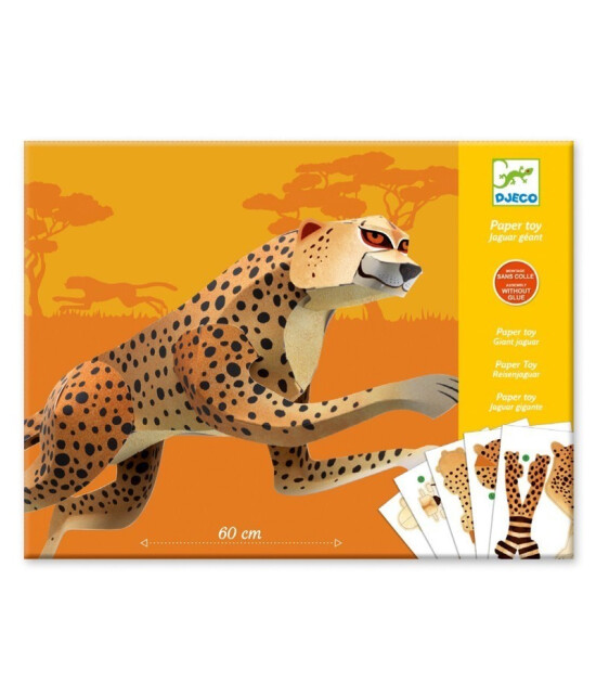 Djeco Kağıt Maket // Giant Jaguar
