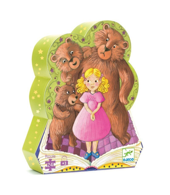 Djeco Puzzle // Goldilocks and the 3 Bears (24 Parça)