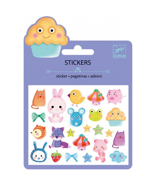 Djeco Mini Çıkartmalar // Kawaii