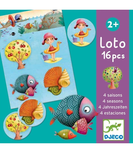 Djeco Tombala Oyunu // Lotto 4 Seasons