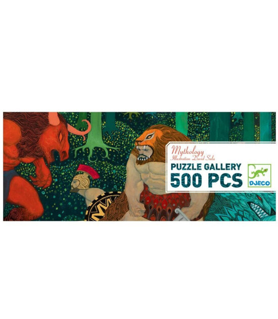Djeco Puzzle Gallery // Mythology (500 Parça)