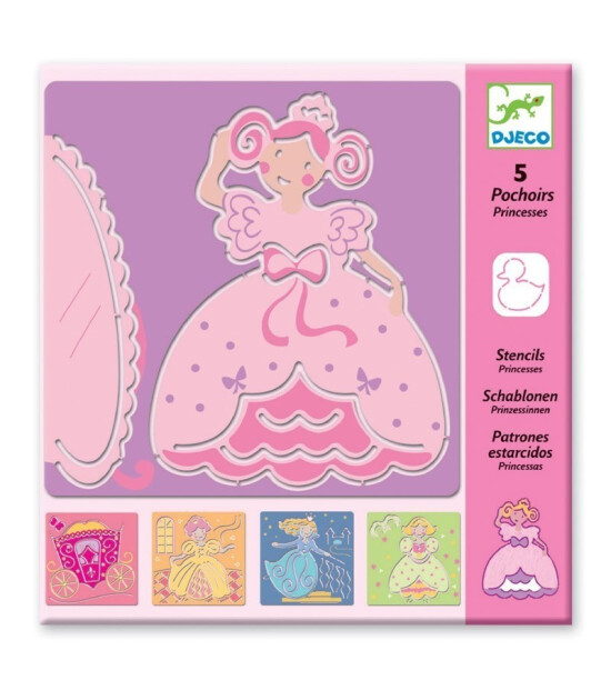 Djeco Resim Şablon // Princesses