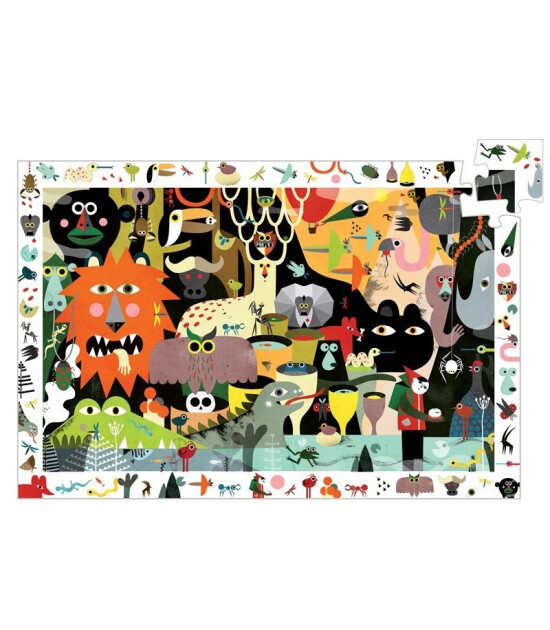 Djeco Observation Puzzle // Safari (200 Parça)