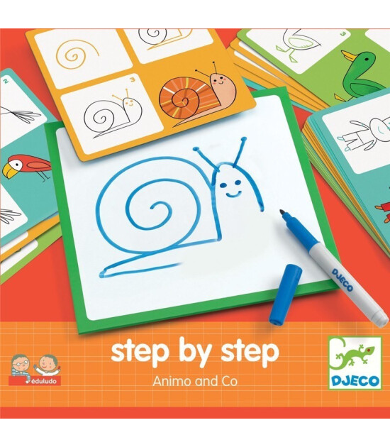 Djeco Step By Step Animals And Co