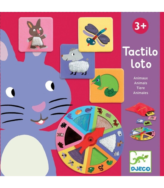 Djeco Tombala Oyunu // Tactilo Lotto Animals