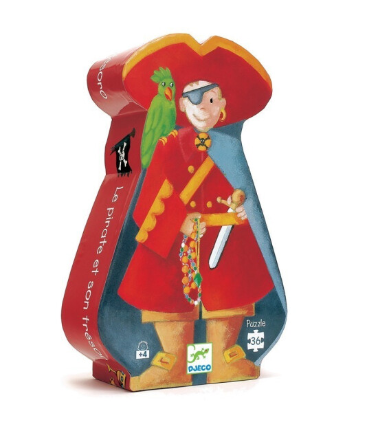 Djeco Puzzle // The Pirate And His Treasure (36 Parça)