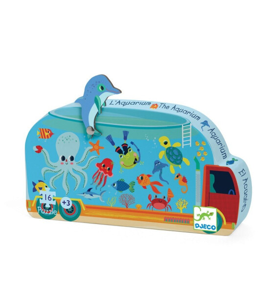Djeco Puzzle // The aquarium (16 Parça)
