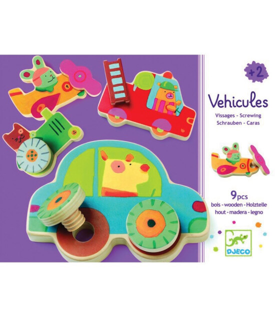 Djeco Ahşap Puzzle // Vissa Doudou-kb