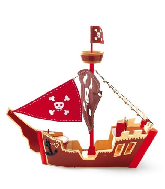 Djeco Art Toys - Ze Pirat Boat