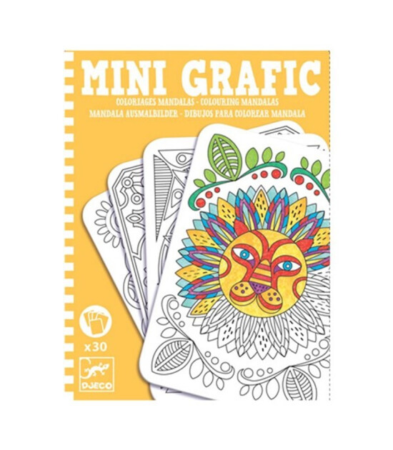 Djeco Mini Grafik Renklendir // Mandalas