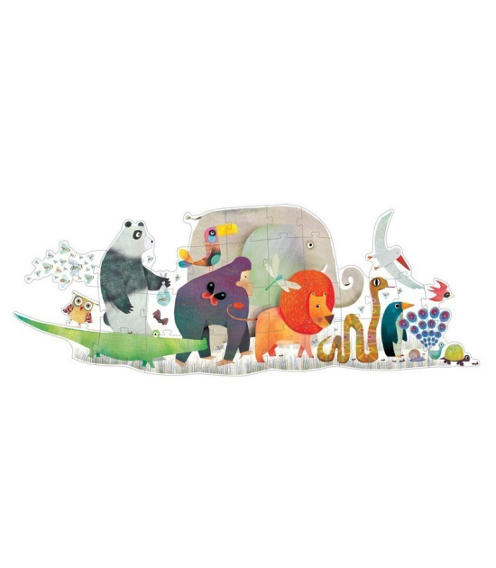 Djeco Giant Puzzle // Animal Parade (36 Parça)