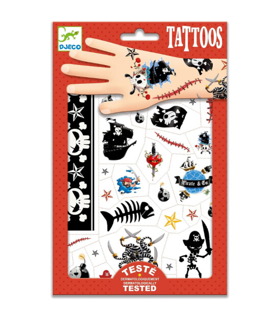 Djeco Geçici Dövme // Pirates