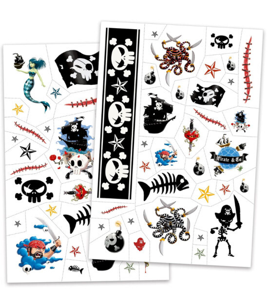 Djeco Geçici Dövme // Pirates