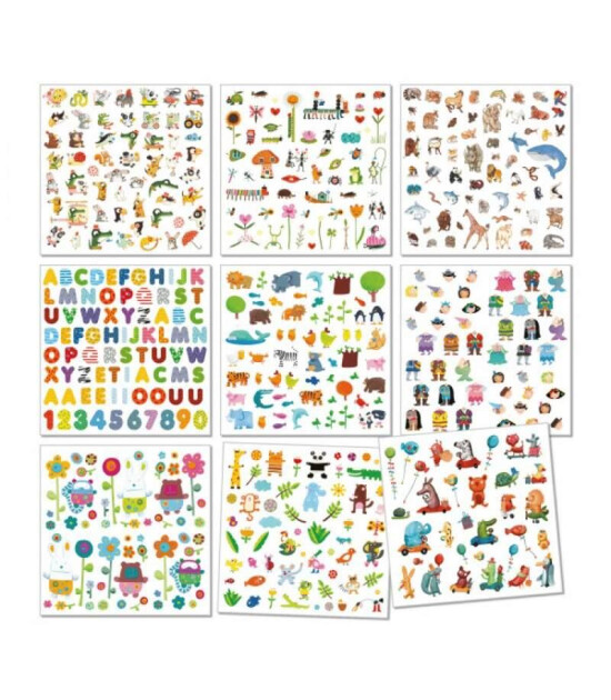 Djeco Çıkartmalar // 1000 Stickers For Little Ones