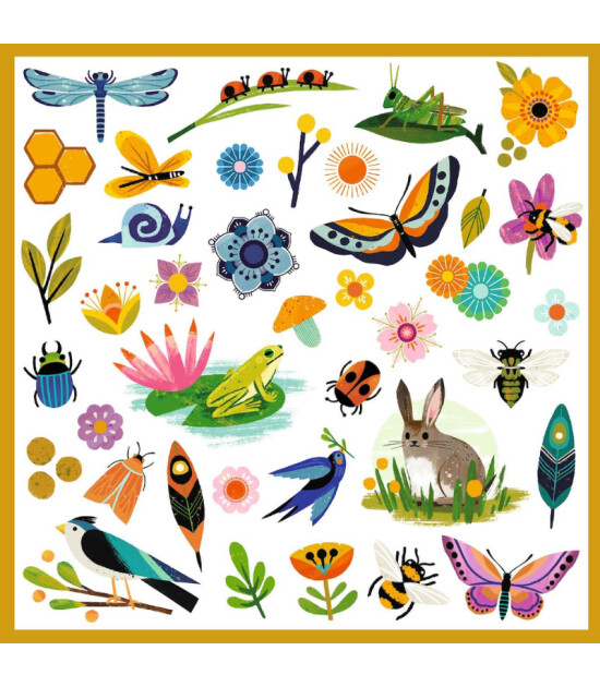 Djeco &Ccedil;ıkartmalar // Bah&ccedil;e