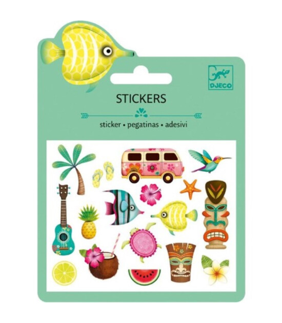 Djeco Mini Çıkartmalar // Hawaiian