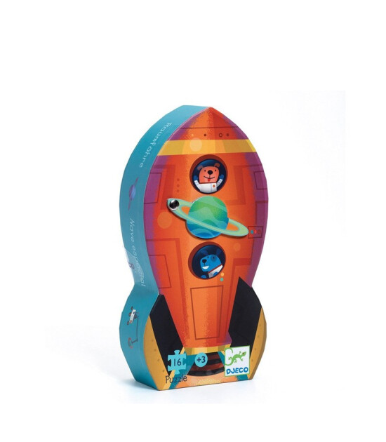 Djeco Puzzle // Spaceship (16 Parça)