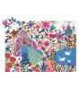 Djeco Dekoratif Puzzle // Princess & Peacock (36 Parça)